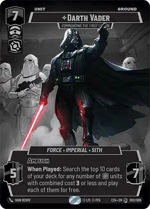 Darth Vader card image.