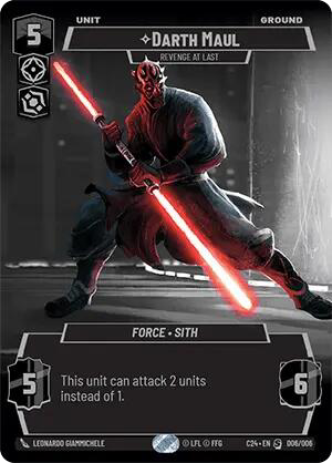 Darth Maul card image.