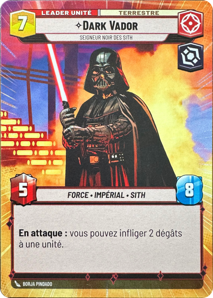 Darth Vador card image.