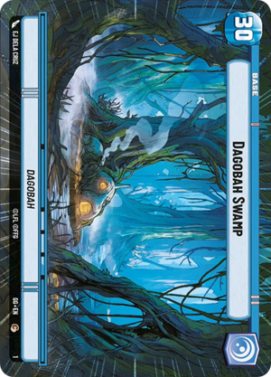 Dagobah Swamp card image.