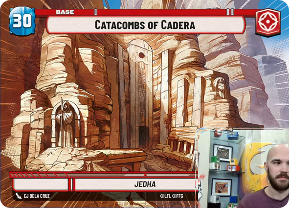 Catacombs of Cadera card image.