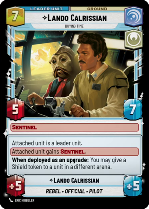 Lando Calrissian card image.