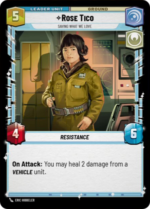 Rose Tico card image.