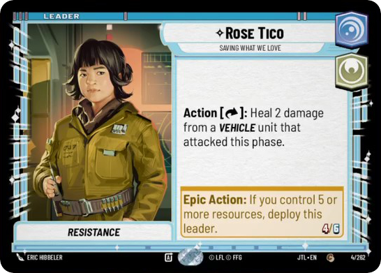 Rose Tico card image.