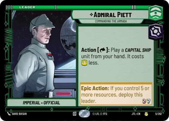 Admiral Piett card image.