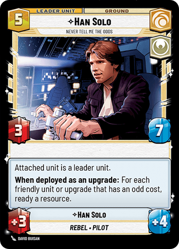 Han Solo card image.