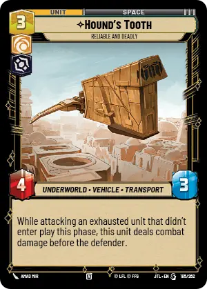 Hound's Tooth card image.