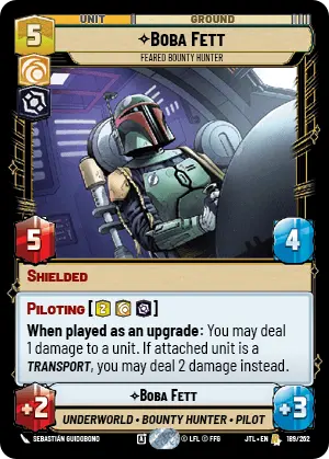 Boba Fett card image.