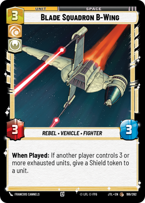 Blade Squadron B-Wing card image.