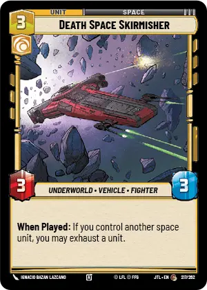 Death Space Skirmisher card image.