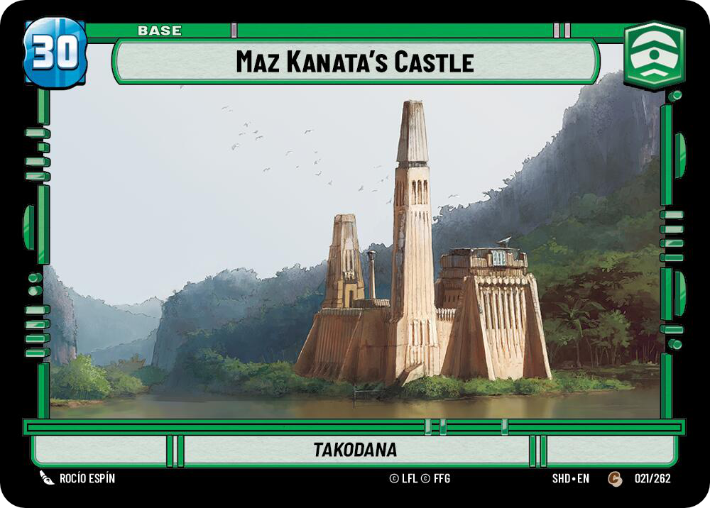 Maz Kanata's Castle card image.