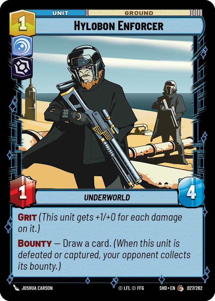 Hylobon Enforcer card image.