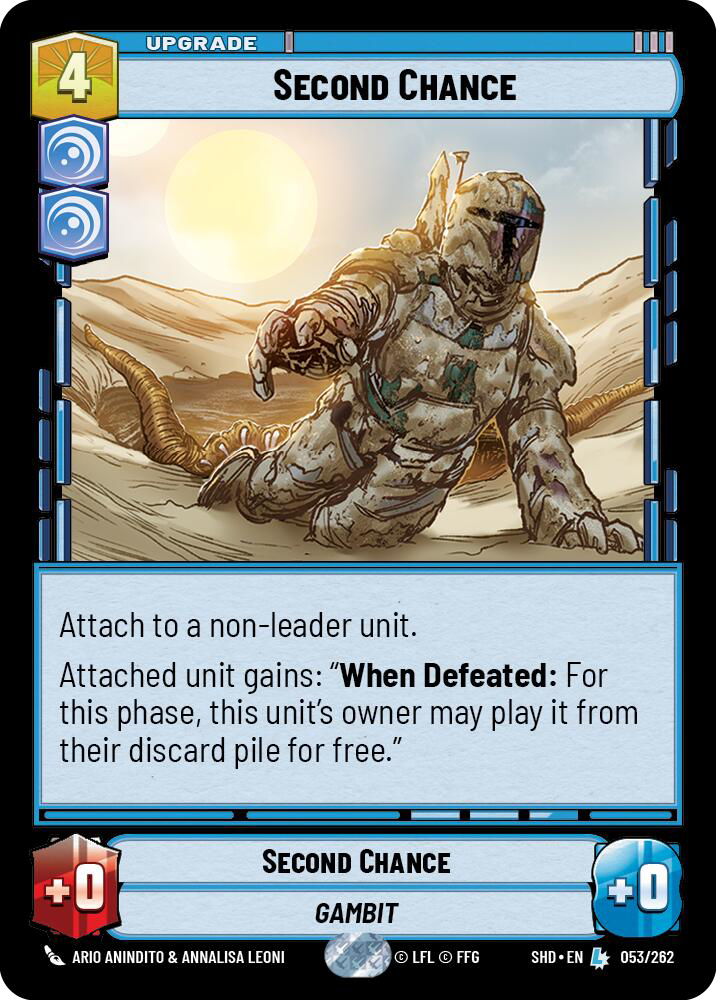 Second Chance card image.