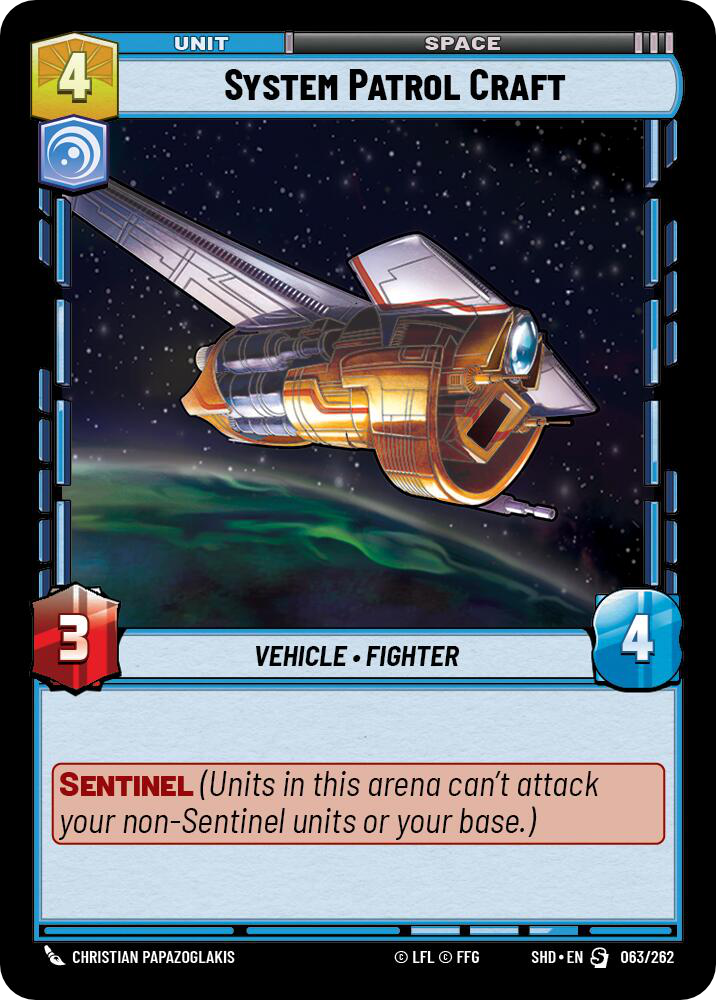 System Patrol Craft card image.