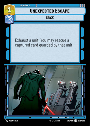 Unexpected Escape card image.