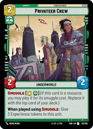 Privateer Crew card image.
