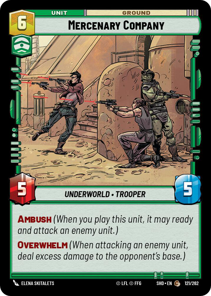 Mercenary Company card image.