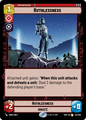 Ruthlessness card image.