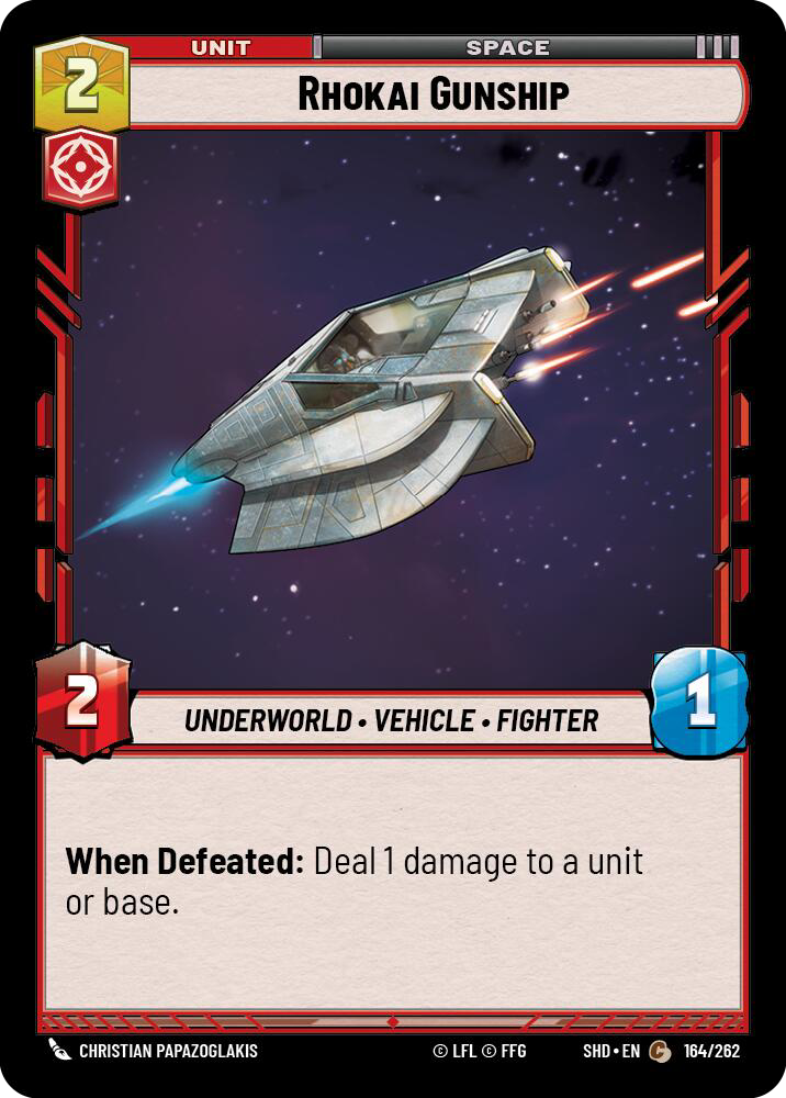 Rhokai Gunship card image.