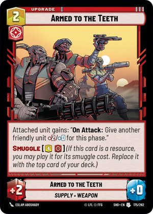 Armed to the Teeth card image.