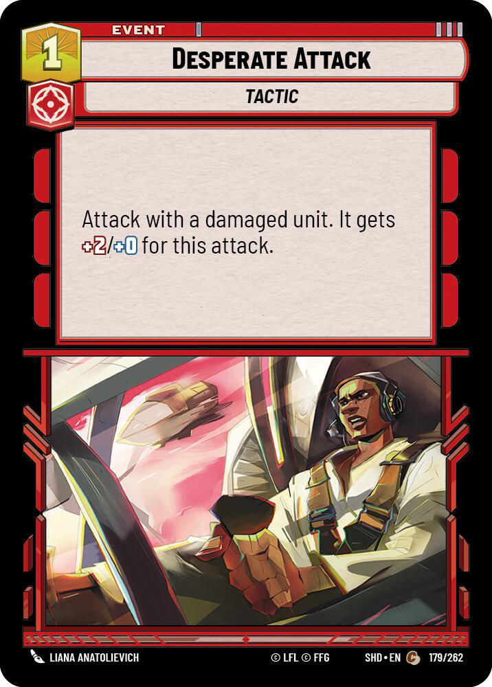 Desperate Attack card image.