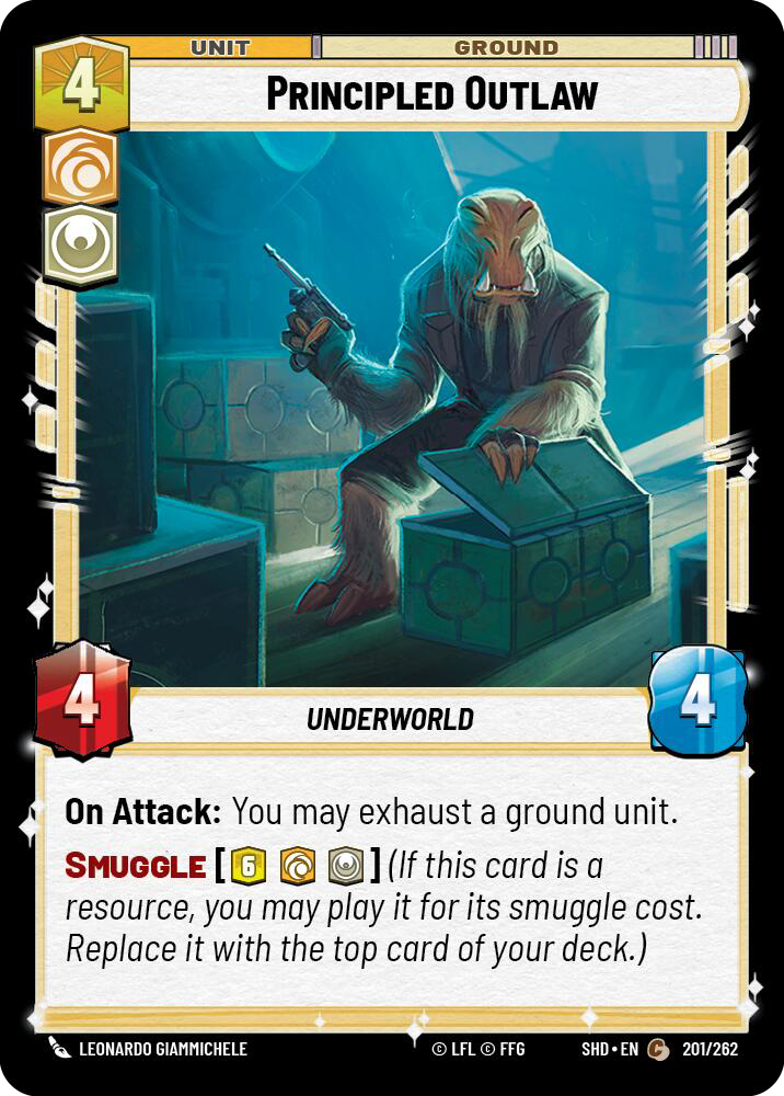 Principled Outlaw card image.