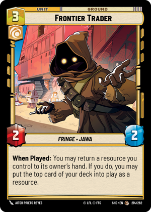 Frontier Trader card image.