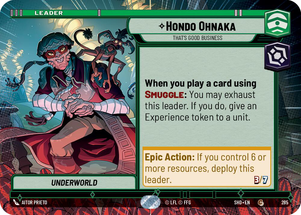 Hondo Ohnaka card image.