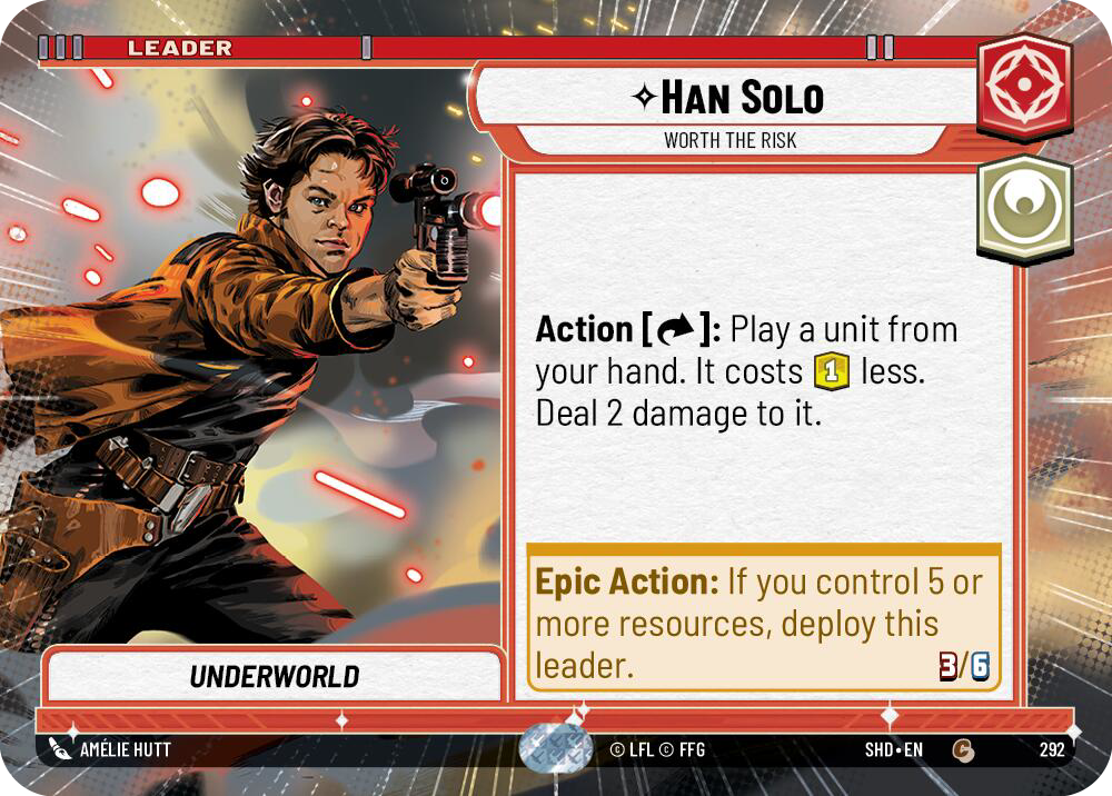 Han Solo card image.