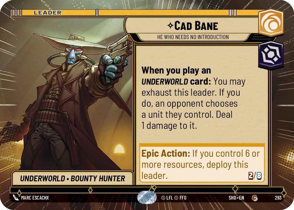 Cad Bane card image.
