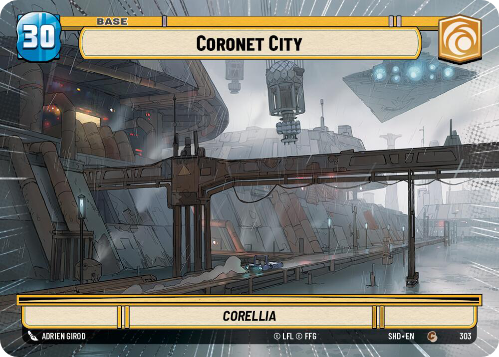 Coronet City card image.