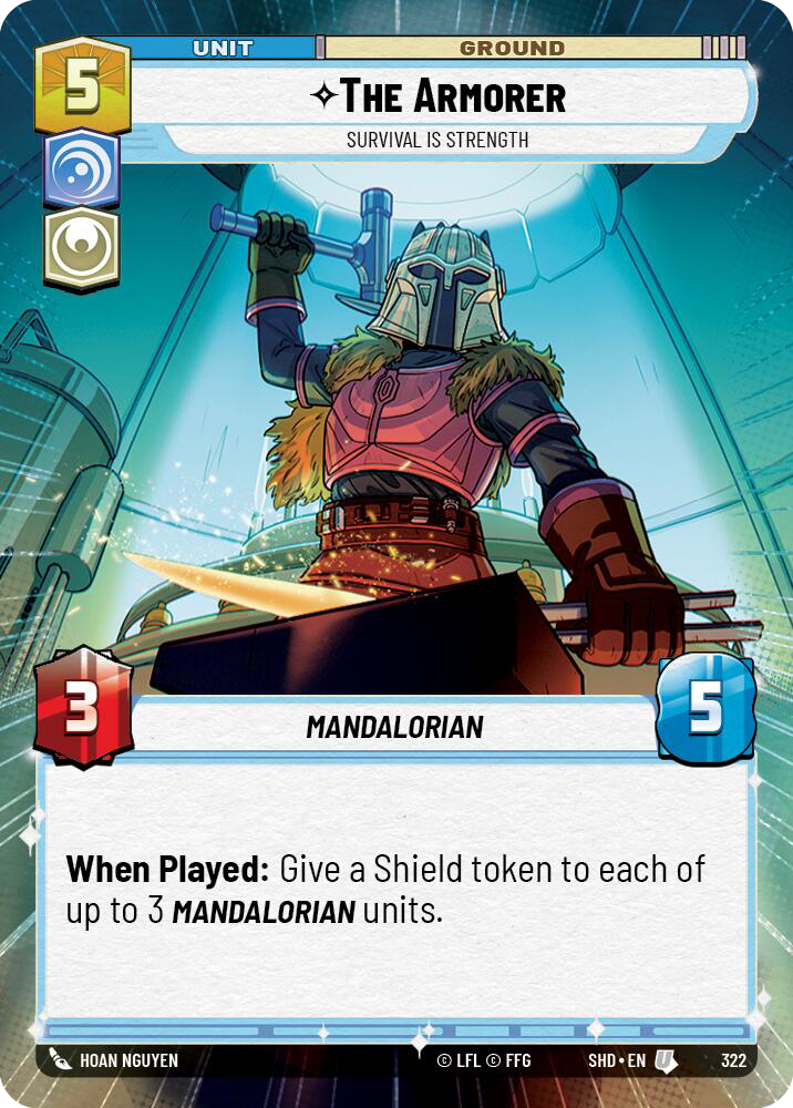 The Armorer card image.