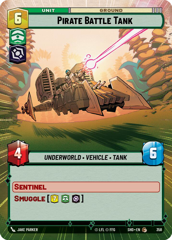 Pirate Battle Tank card image.