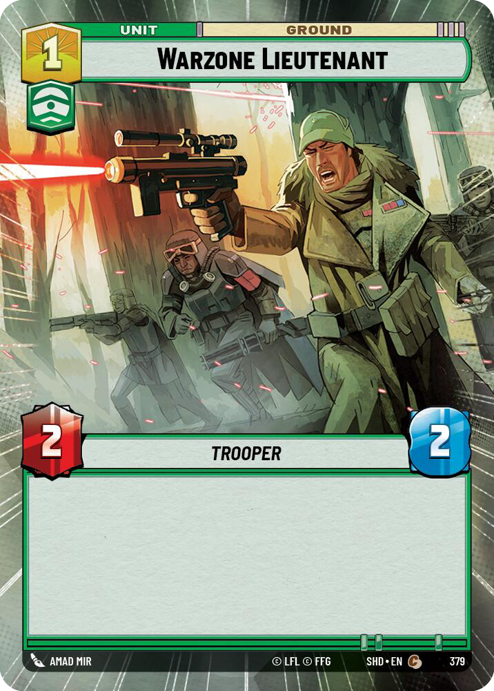 Warzone Lieutenant card image.