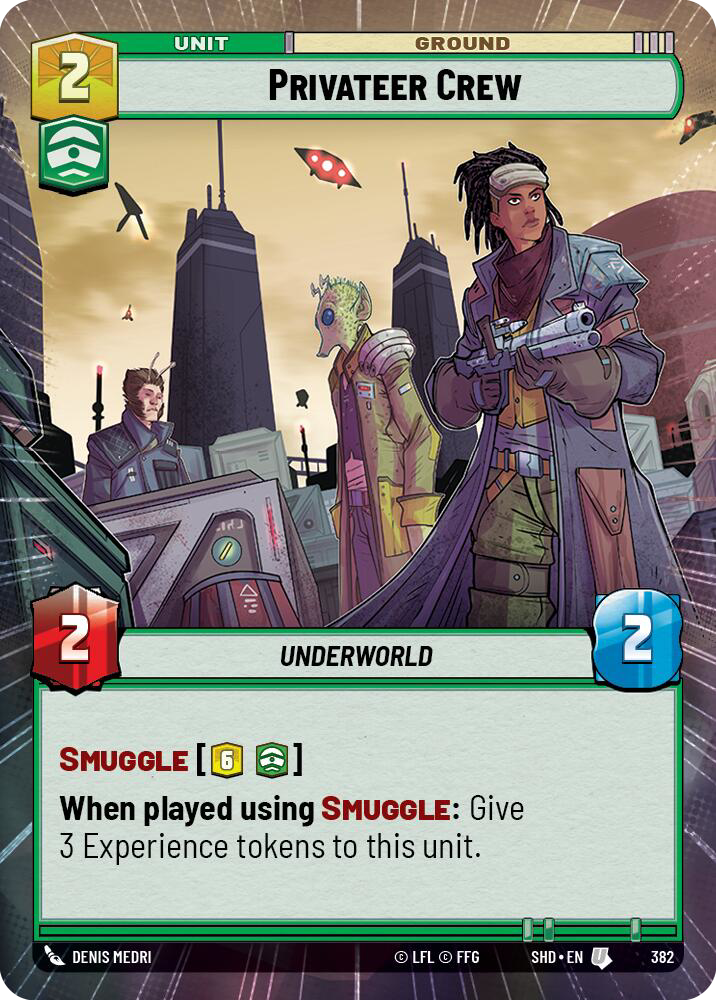 Privateer Crew card image.