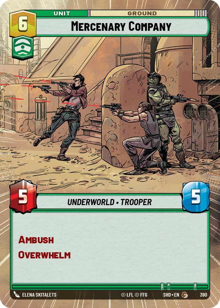 Mercenary Company card image.