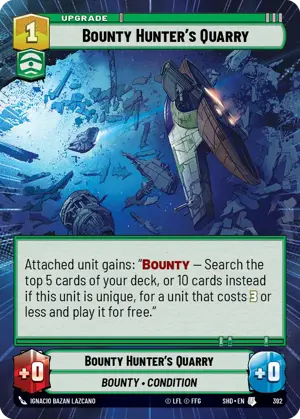 Bounty Hunter's Quarry card image.