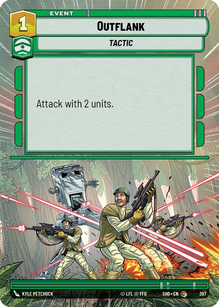 Outflank card image.