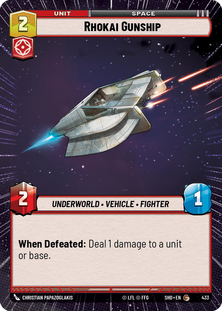 Rhokai Gunship card image.