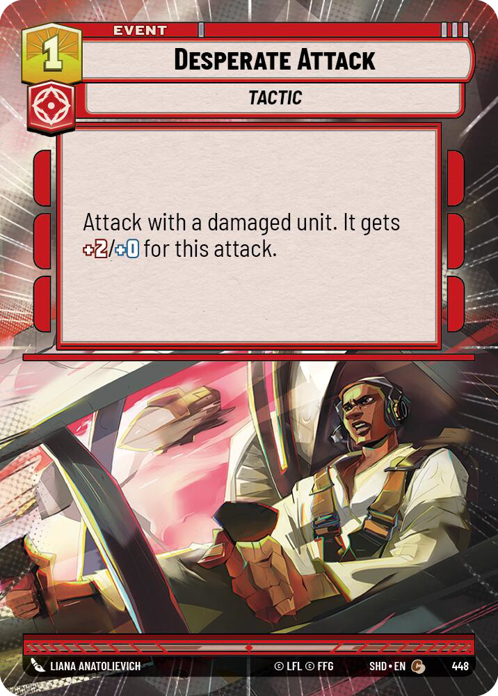 Desperate Attack card image.