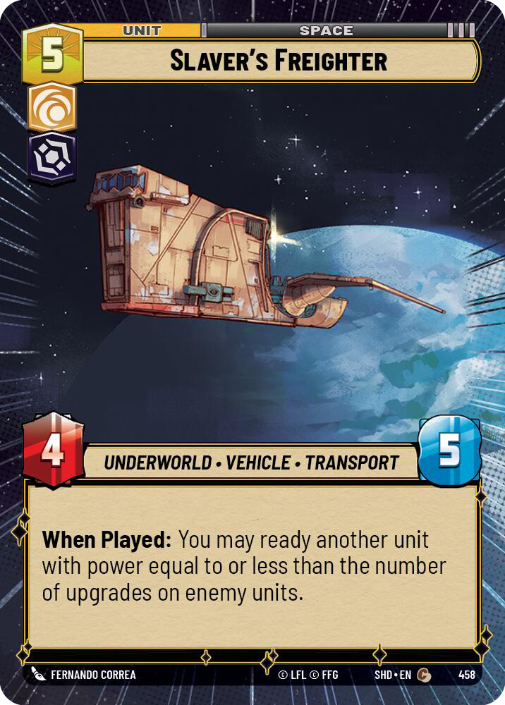 Slaver's Freighter card image.