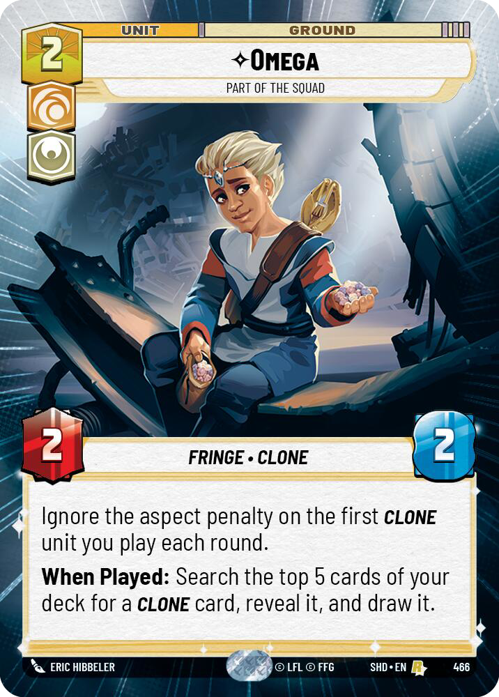 Omega card image.