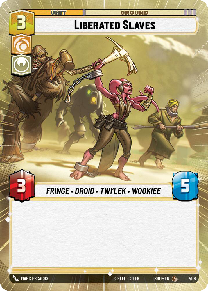 Liberated Slaves card image.