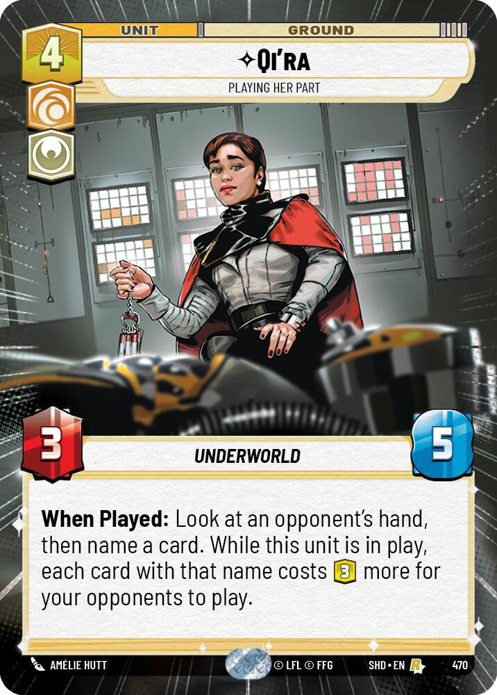 Qi'ra card image.