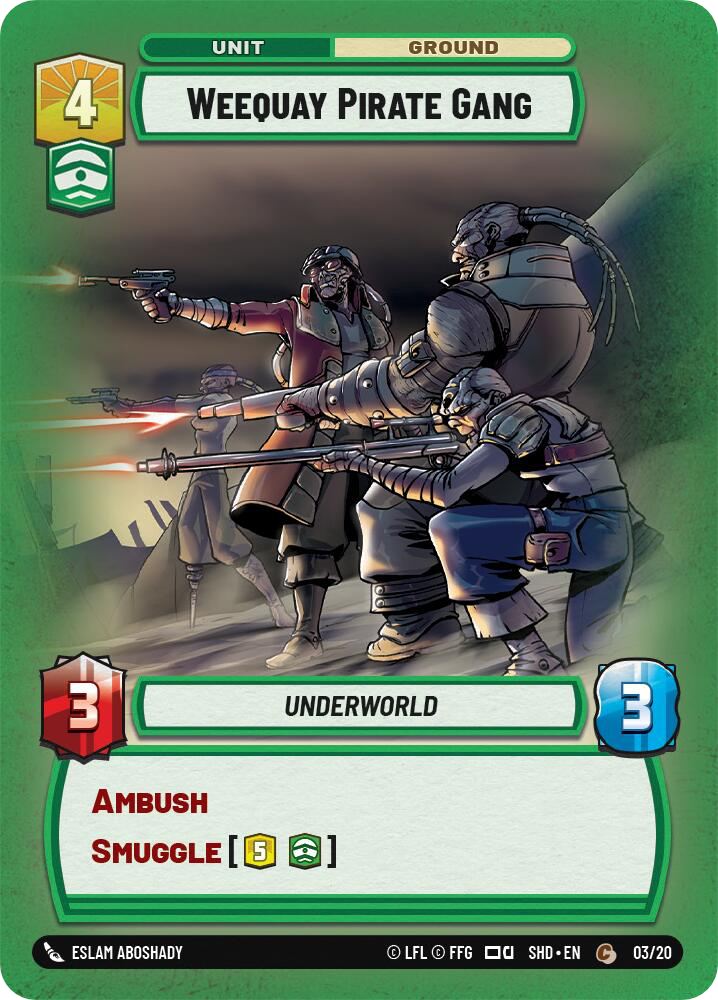 Weequay Pirate Gang card image.