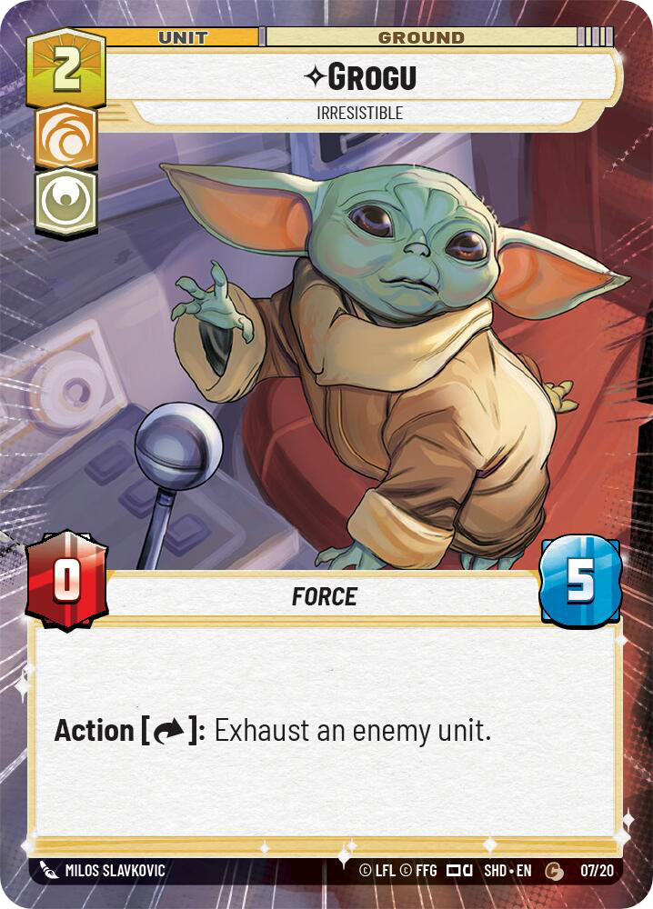 Grogu card image.