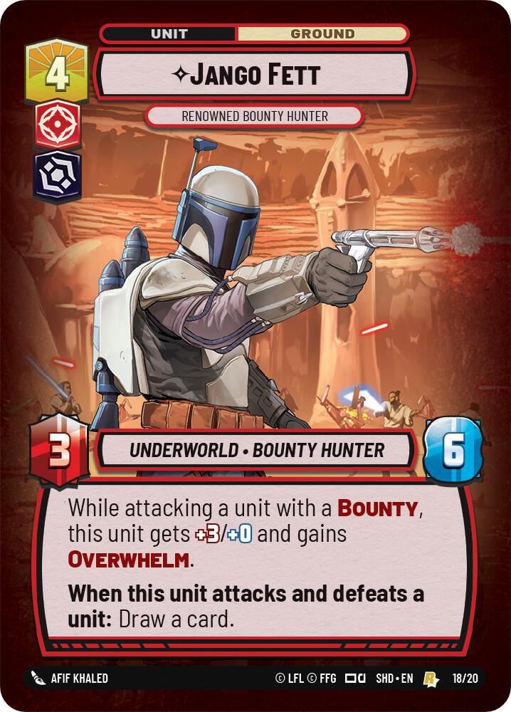 Jango Fett card image.