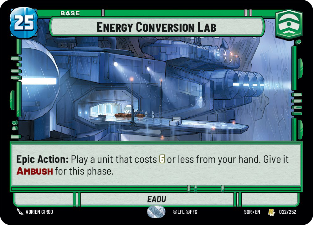 Energy Conversion Lab card image.