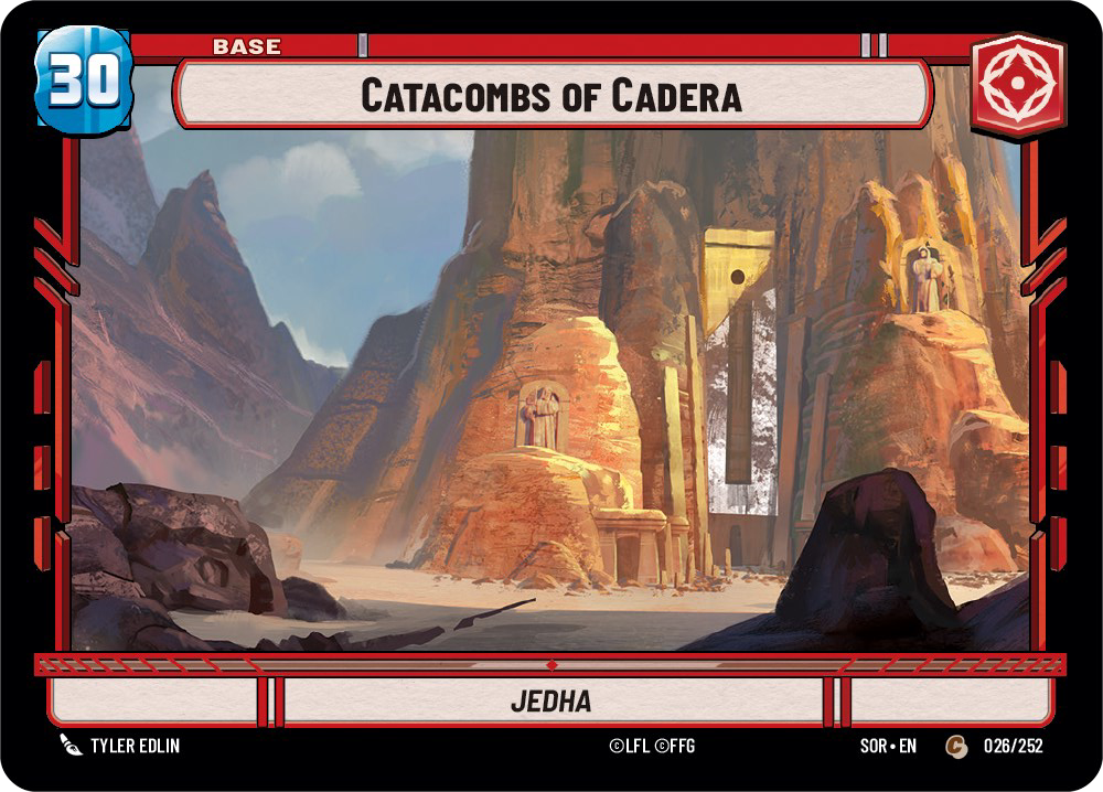 Catacombs of Cadera card image.