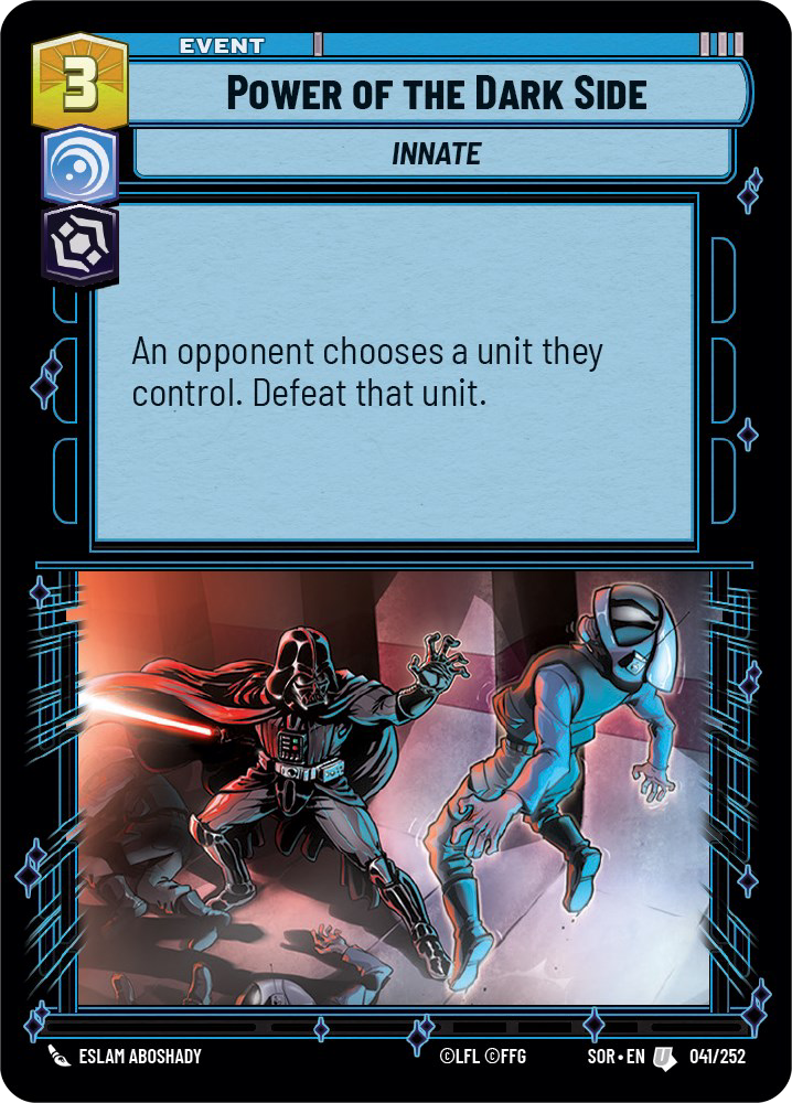 Power of the Dark Side card image.